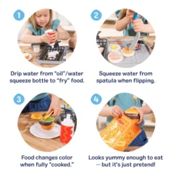 Flip & Fry Grill Play Set with Color Changing Water WOW!