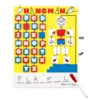 Flip-to-Win Hangman Travel Game