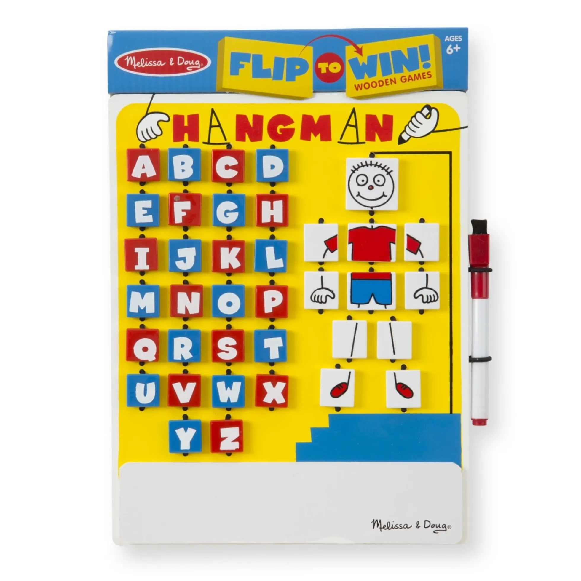 Flip-to-Win Hangman Travel Game