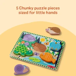 Forest Friends Touch & Feel Puzzle