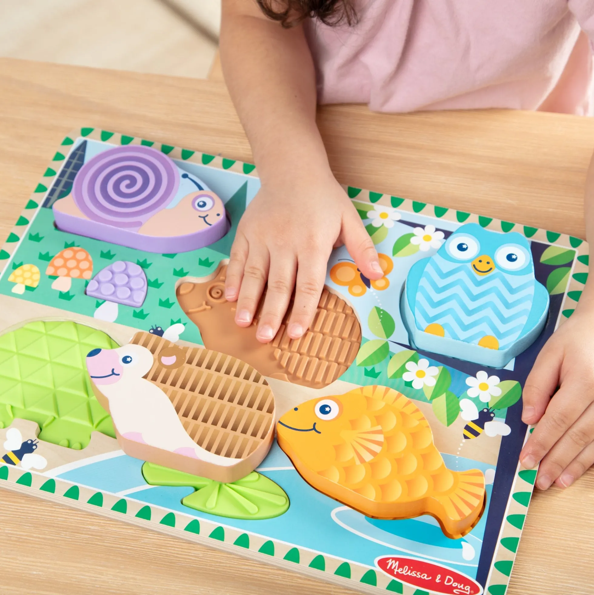 Forest Friends Touch & Feel Puzzle