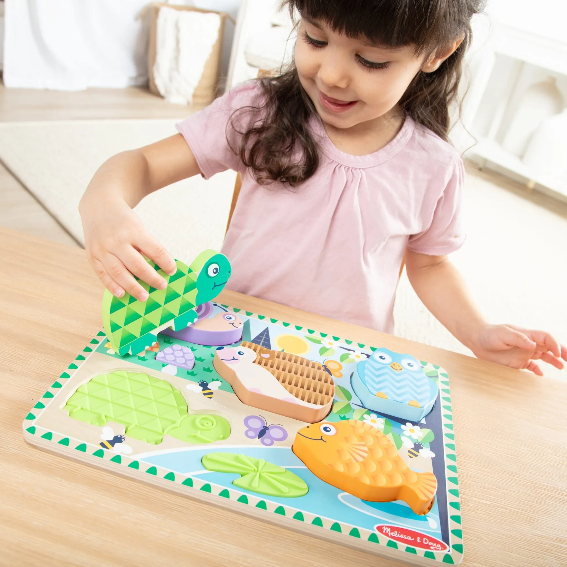 Forest Friends Touch & Feel Puzzle