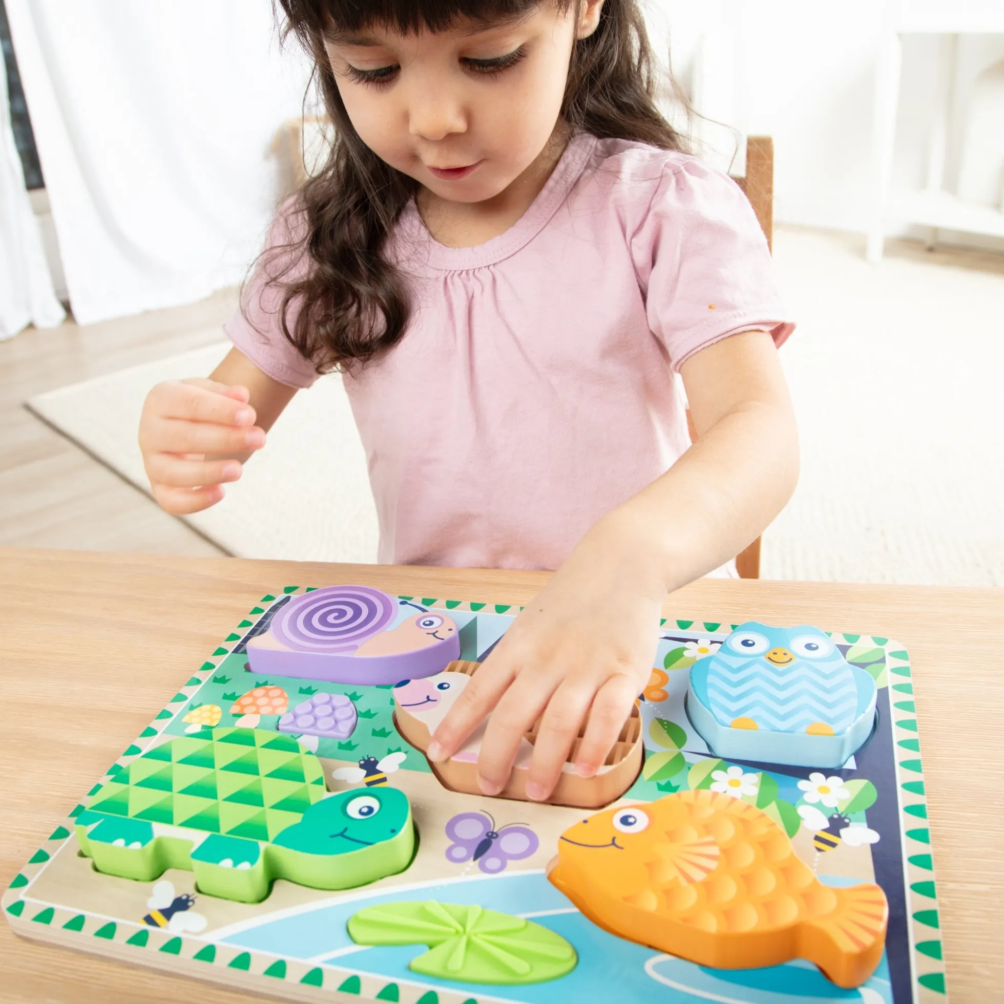 Forest Friends Touch & Feel Puzzle