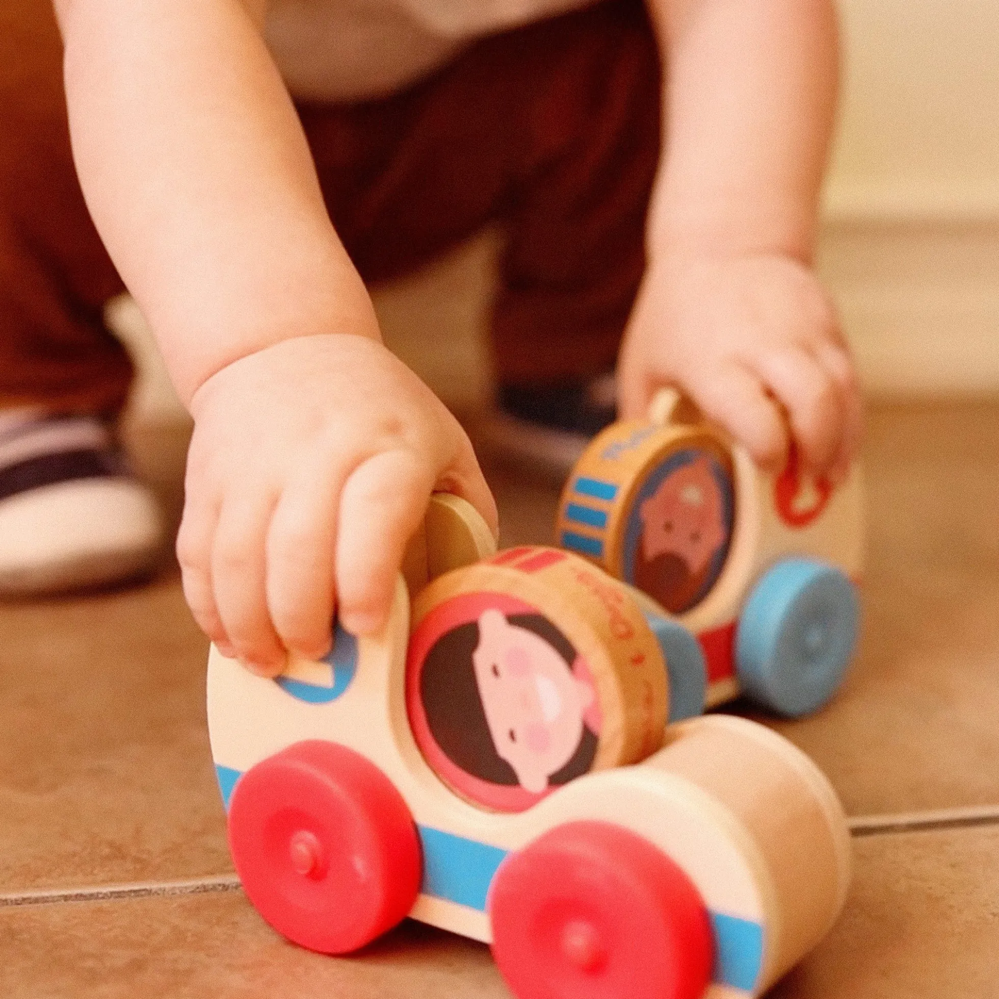 GO Tots Wooden Race Cars