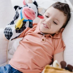 Hand Puppet 2-Pack: Farm Friends, Zoo Friends