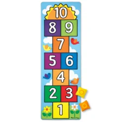 Hop & Count Hopscotch Rug