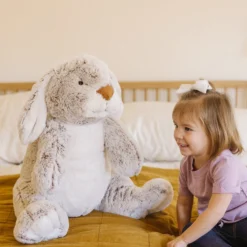 Jumbo Burrow Bunny Stuffed Plush Animal