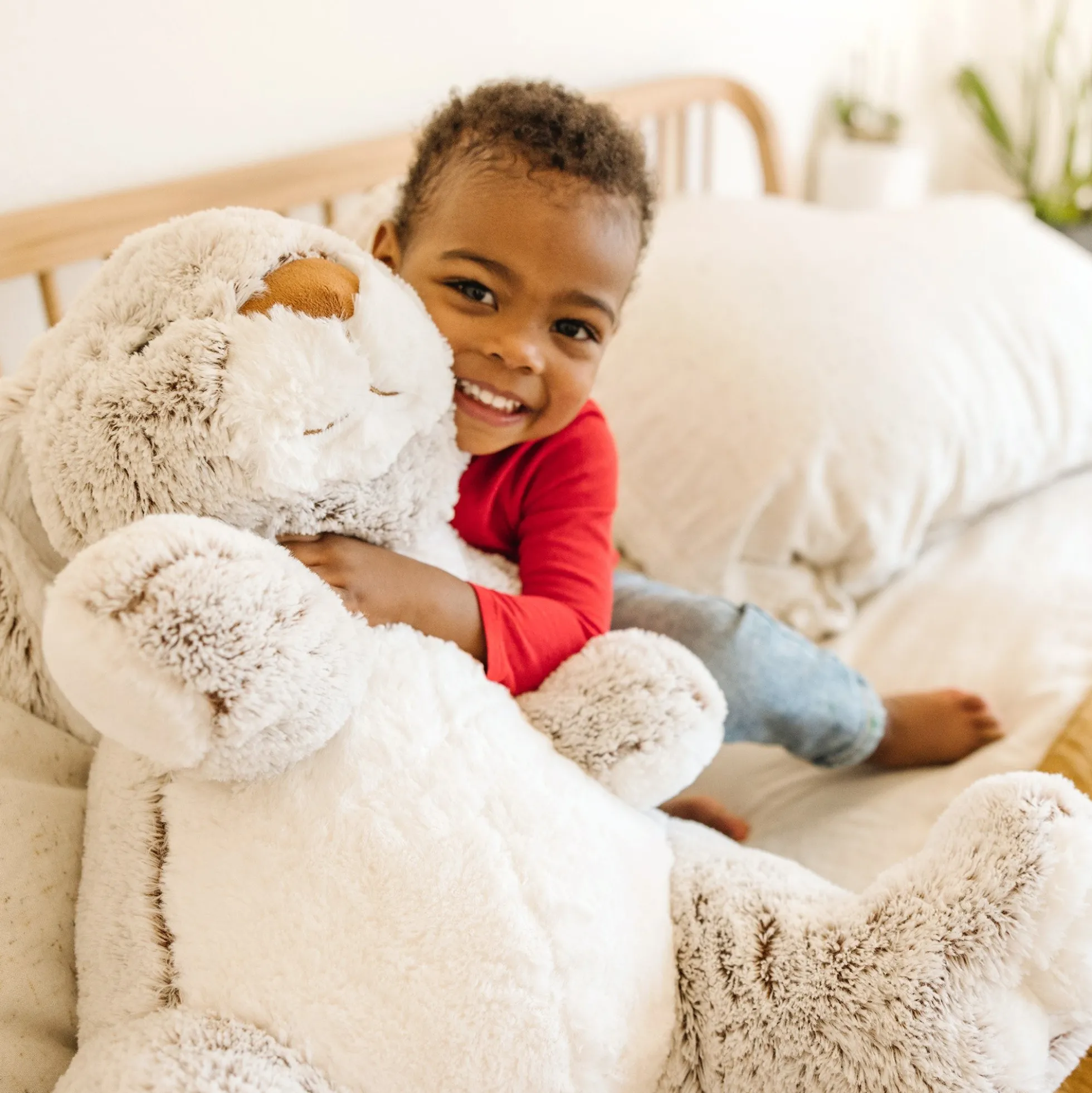 Jumbo Burrow Bunny Stuffed Plush Animal