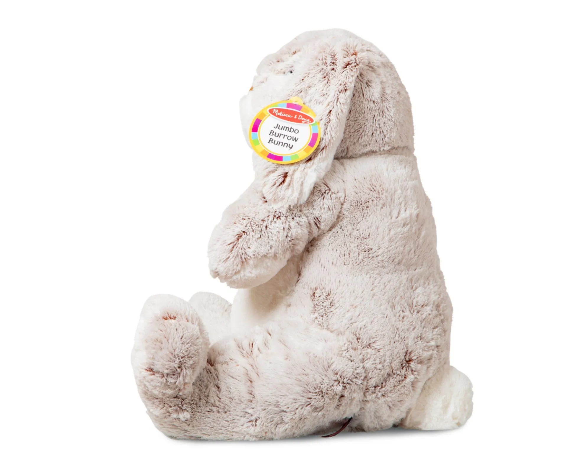 Jumbo Burrow Bunny Stuffed Plush Animal