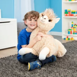 Jumbo Llama Stuffed Plush Animal
