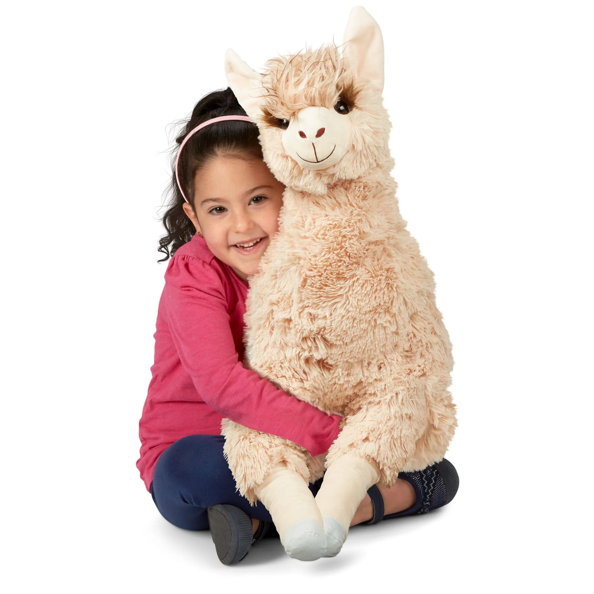 Jumbo Llama Stuffed Plush Animal