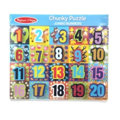 Jumbo Numbers Chunky Puzzle