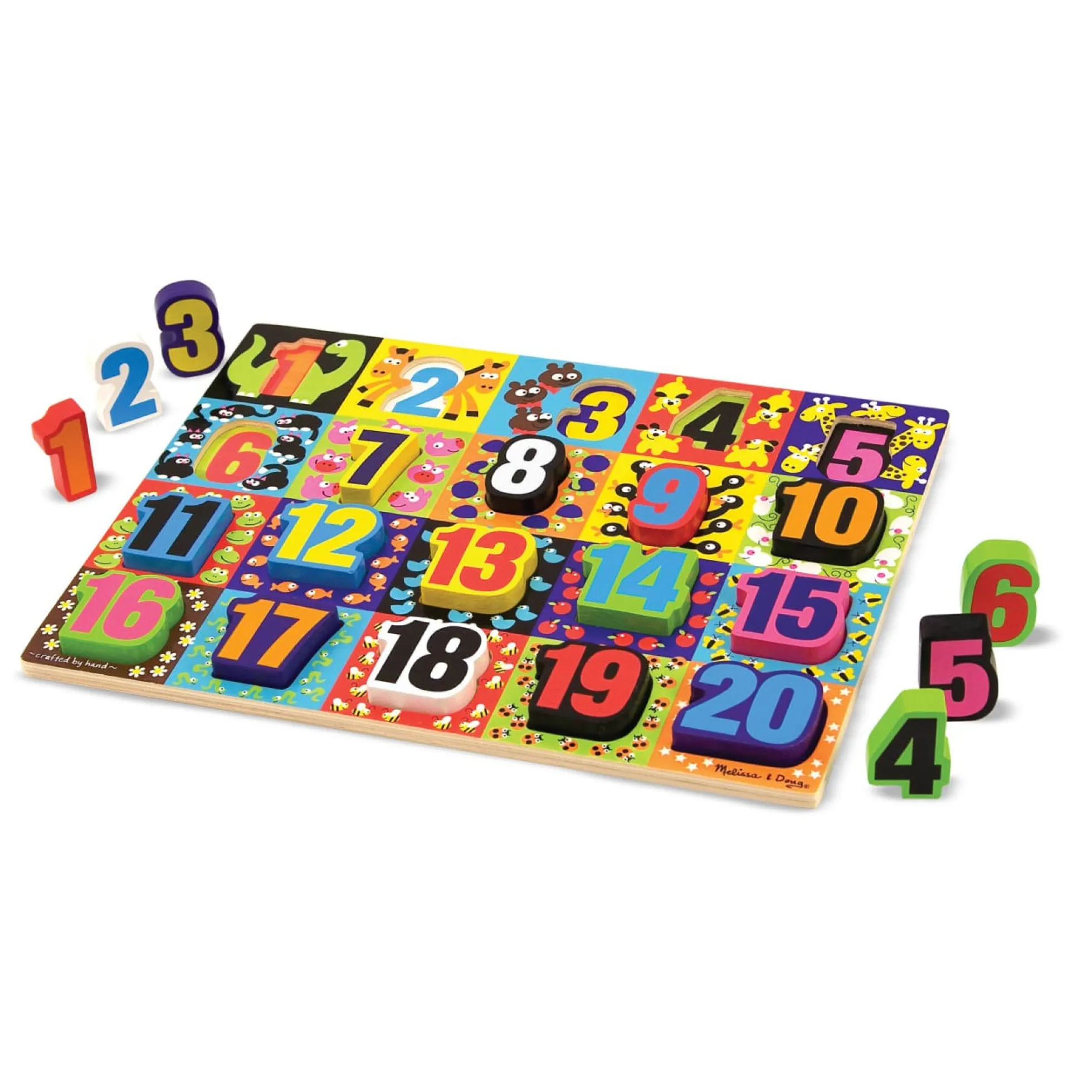 Jumbo Numbers Chunky Puzzle