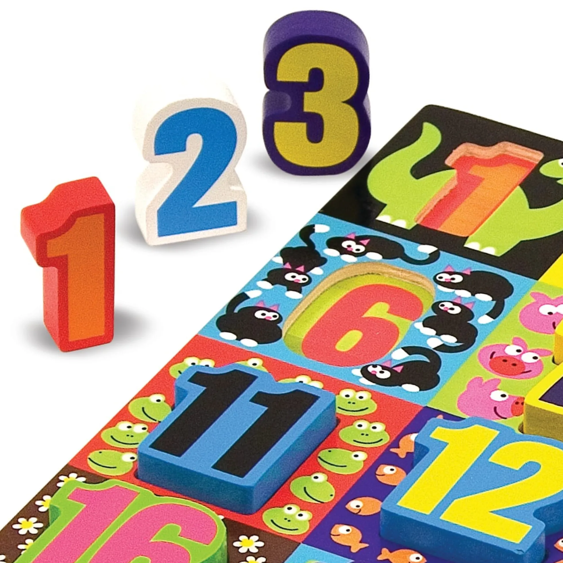 Jumbo Numbers Chunky Puzzle