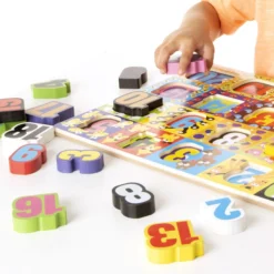 Jumbo Numbers Chunky Puzzle