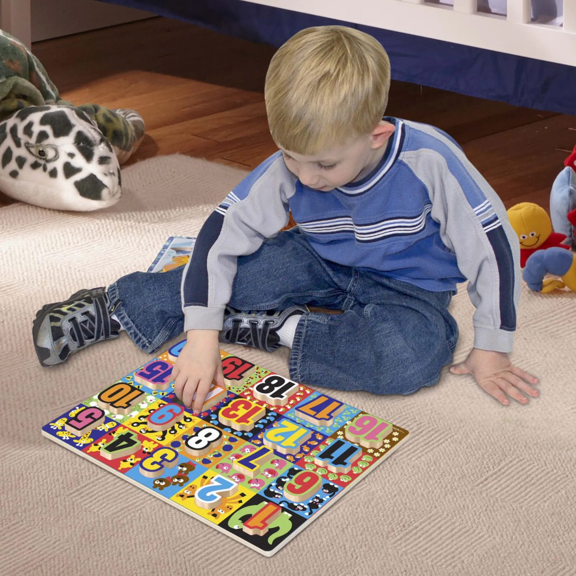 Jumbo Numbers Chunky Puzzle