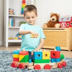Jumbo Wooden Stacking Train – Classic