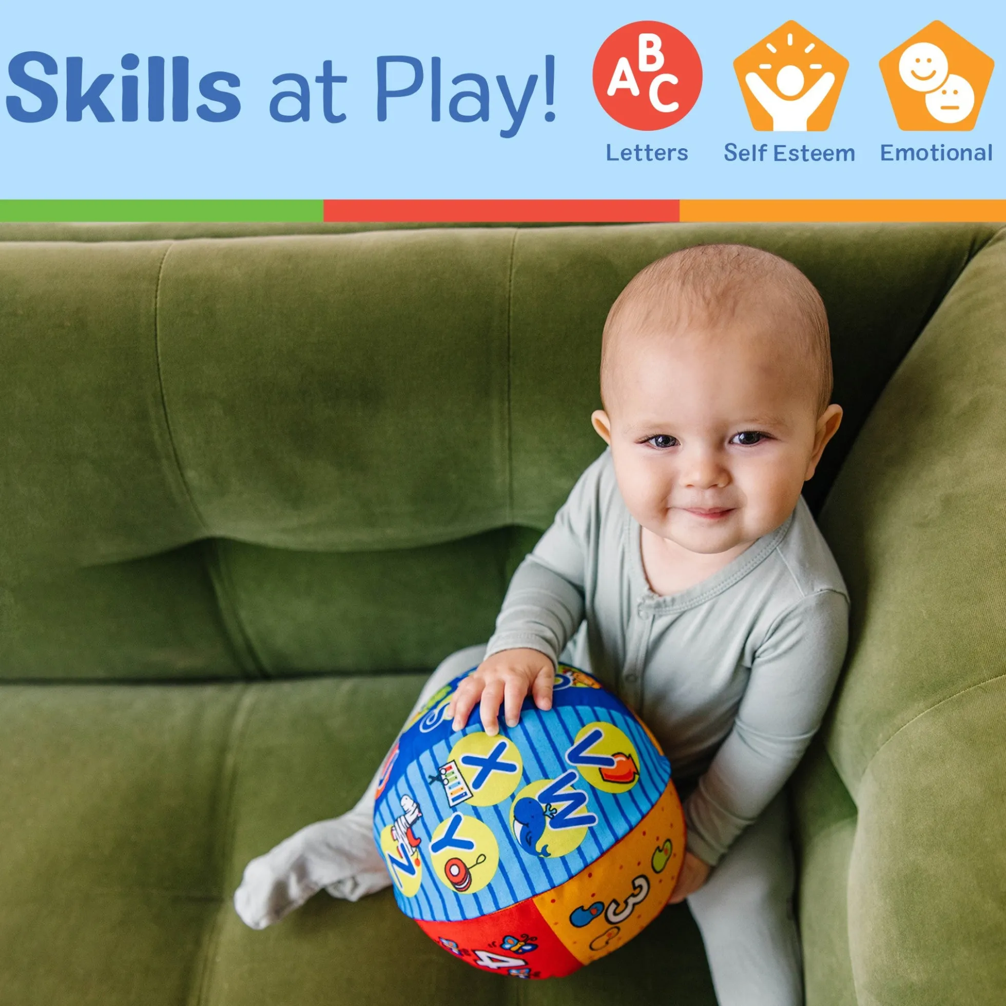 K's Kids 2-in-1 Talking Ball