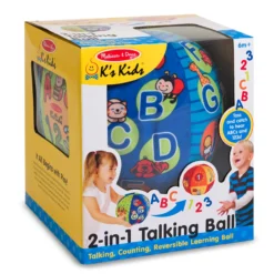 K's Kids 2-in-1 Talking Ball