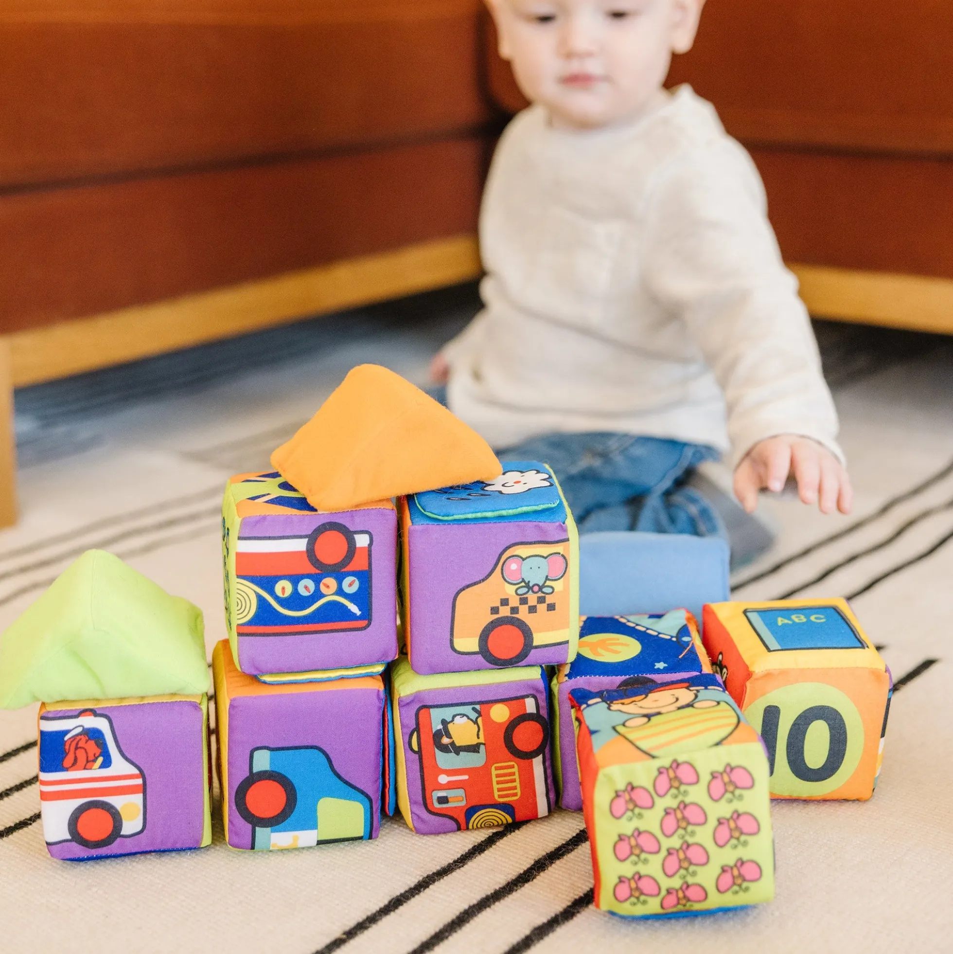 K's Kids Match and Build Soft Blocks