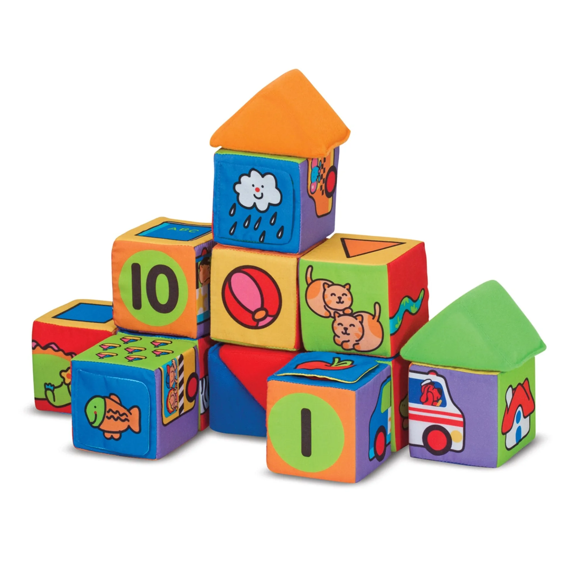 K's Kids Match and Build Soft Blocks