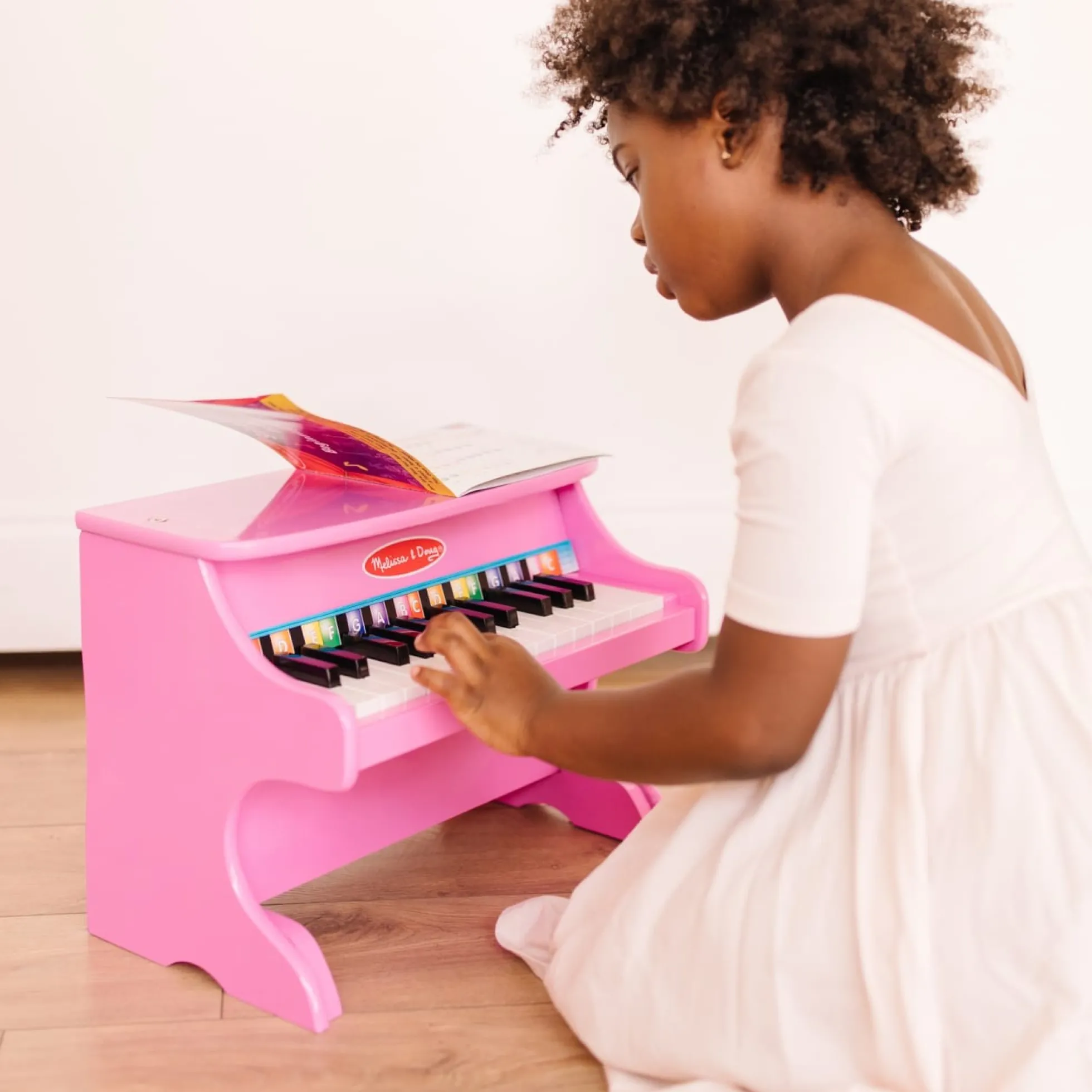 Learn-to-Play Pink Piano