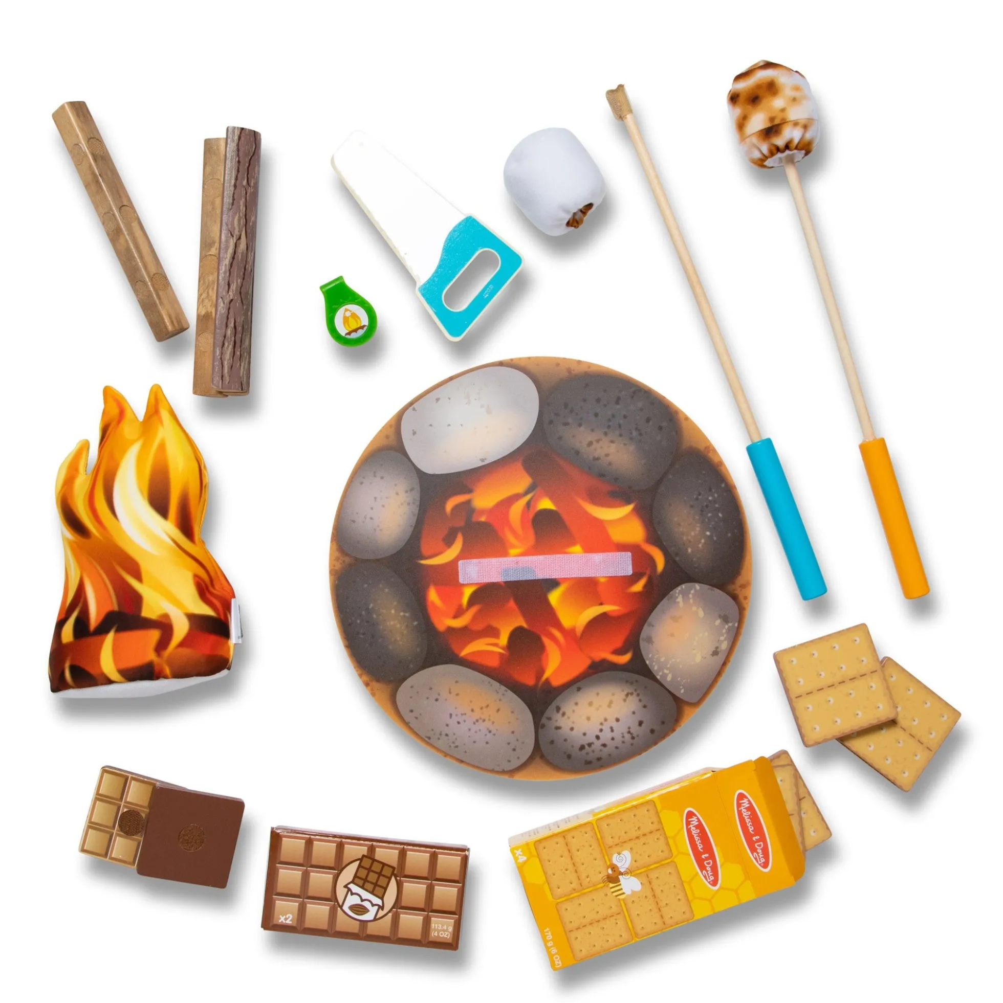 Let's Explore Campfire S'Mores Play Set