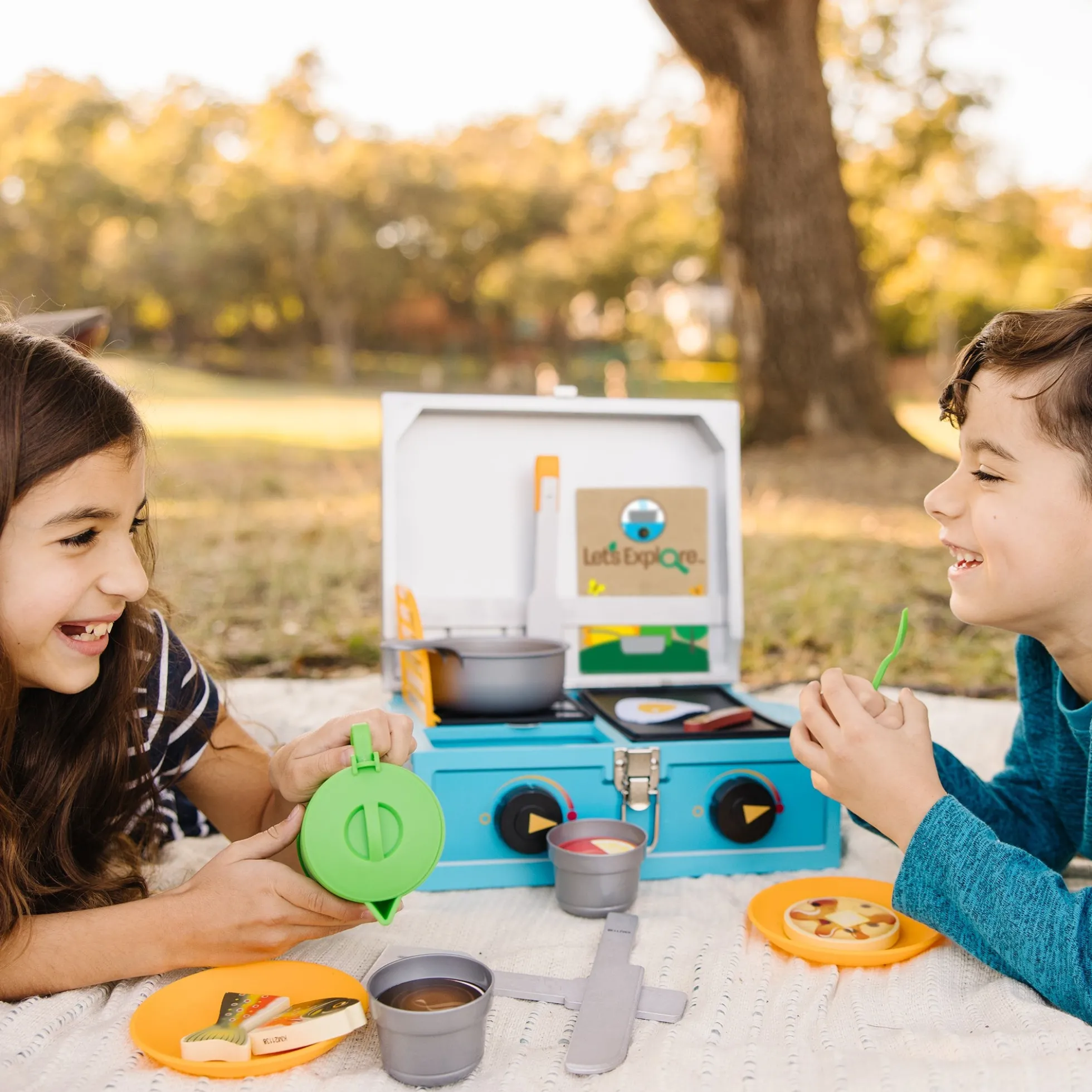Let’s Explore Camp Stove Play Set