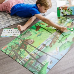 Let's Explore Double-Sided Seek & Find Puzzle