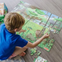Let's Explore Double-Sided Seek & Find Puzzle