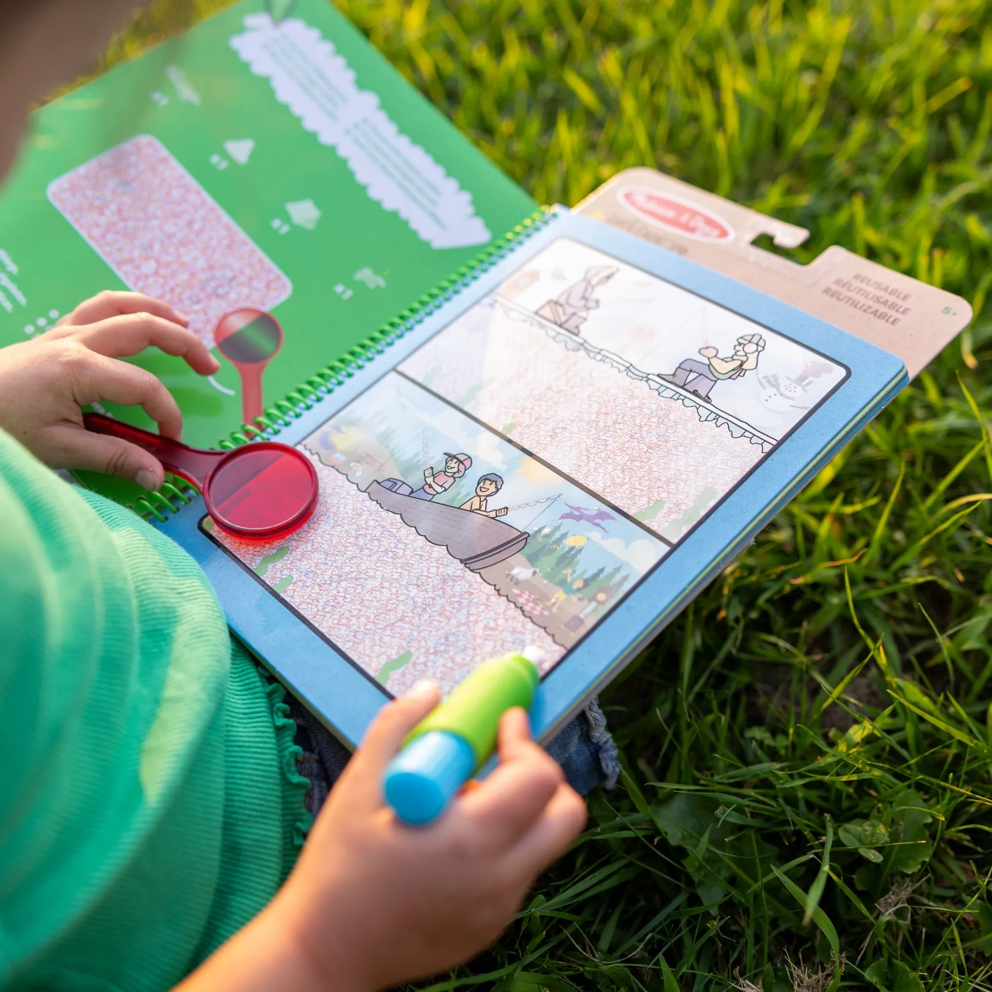 Let’s Explore Water Wow! Outdoor Adventure Deluxe Water-Reveal Pad