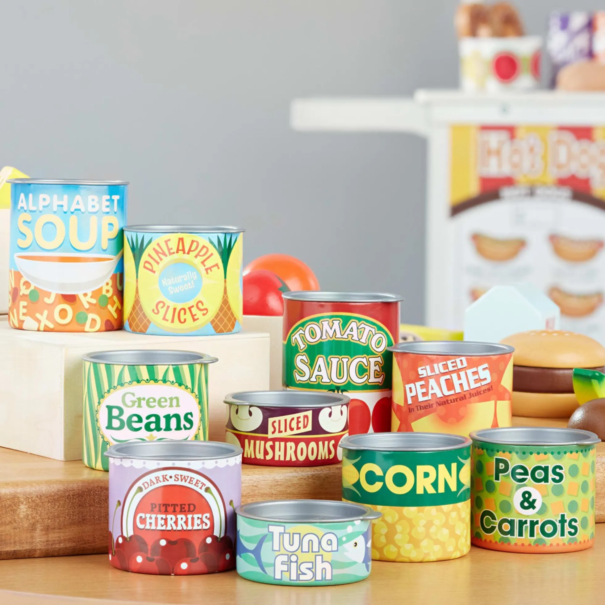 Let's Play House! Grocery Cans