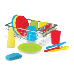 Let's Play House! Wash & Dry Dish Set