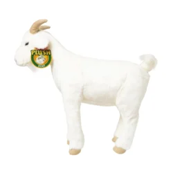 Lifelike Plush Goat