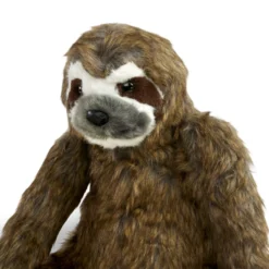 Lifelike Plush Sloth