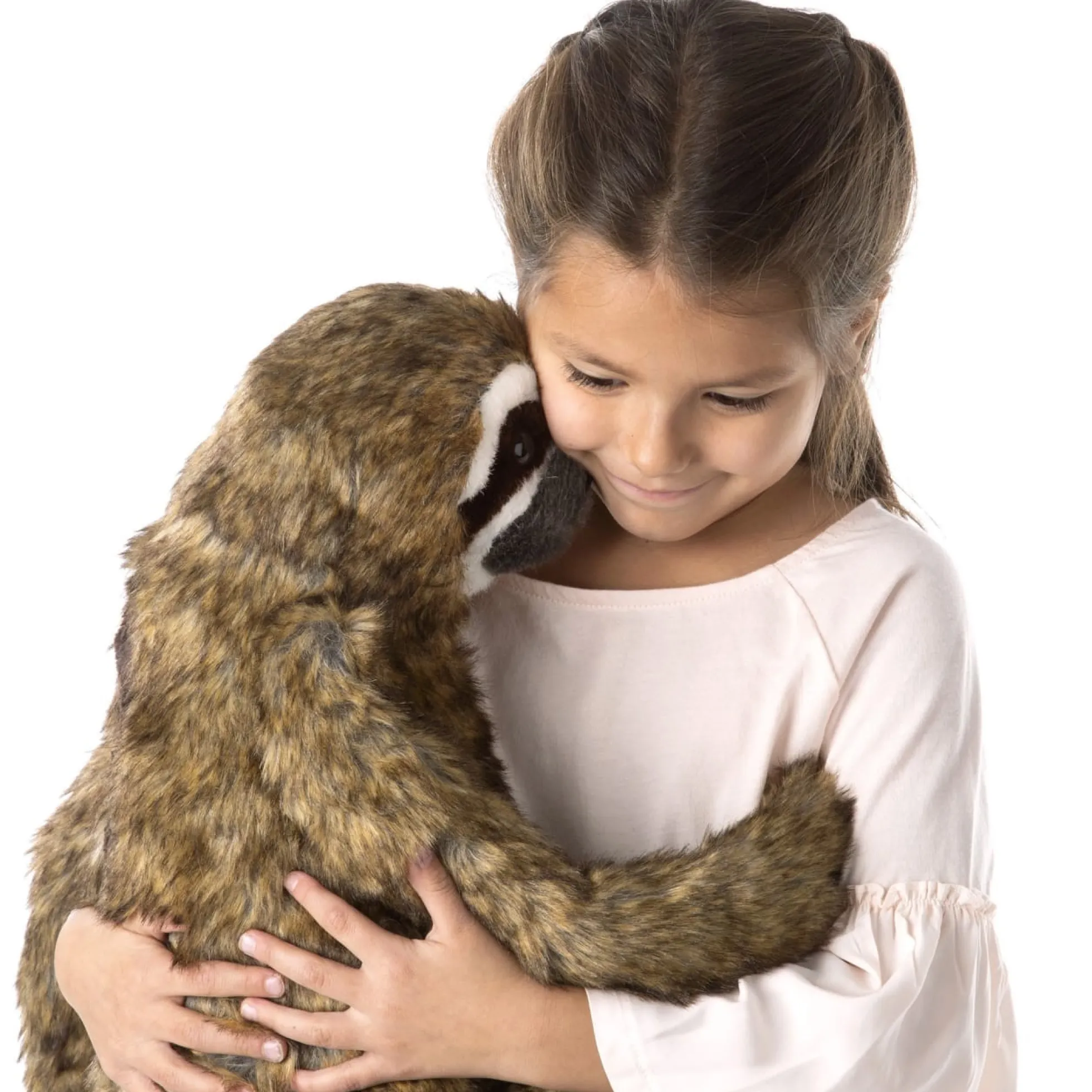 Lifelike Plush Sloth