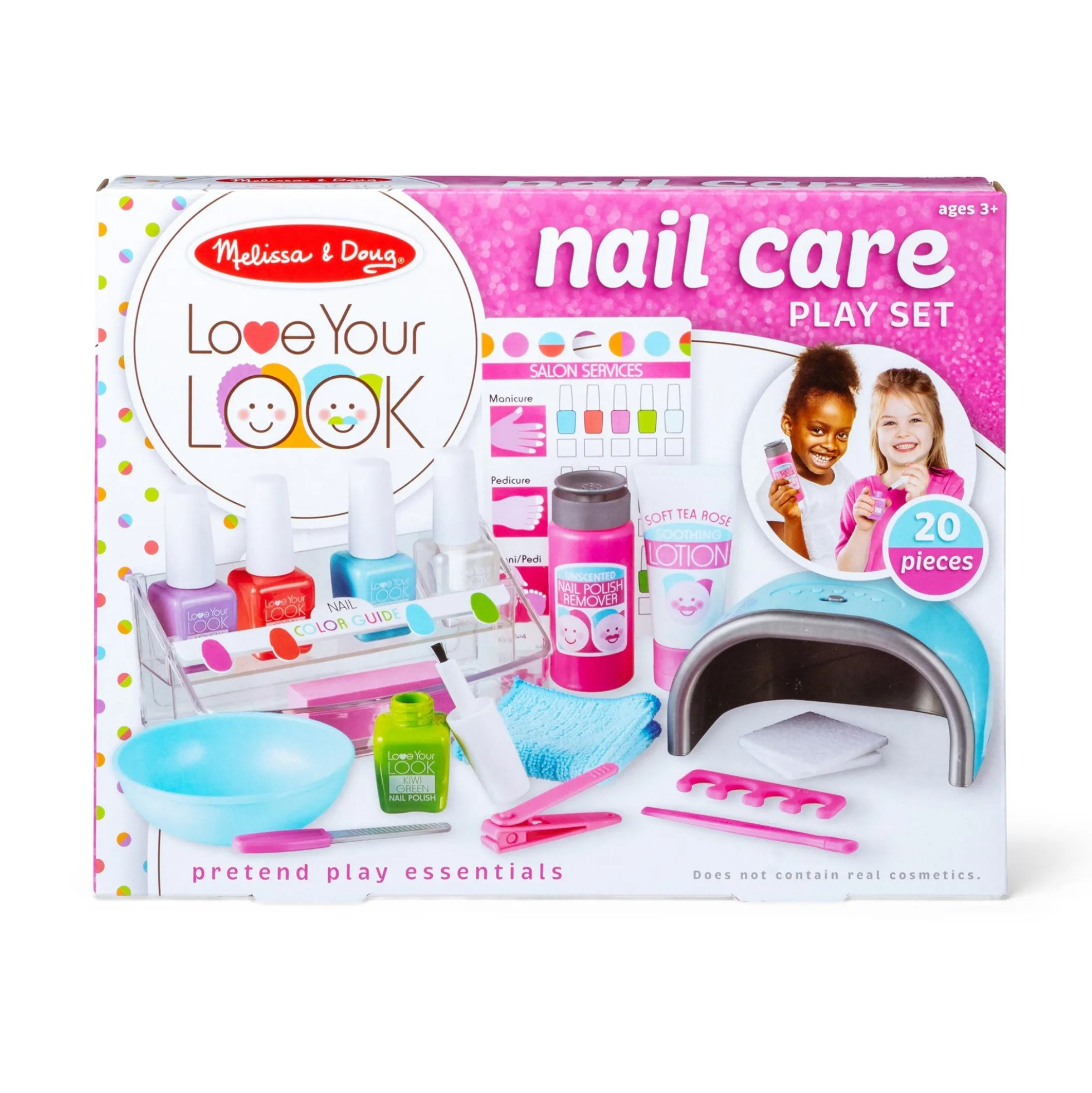 Love Your Look Pretend Nail Care Play Set (Mess-Free - No Real Cosmetics)