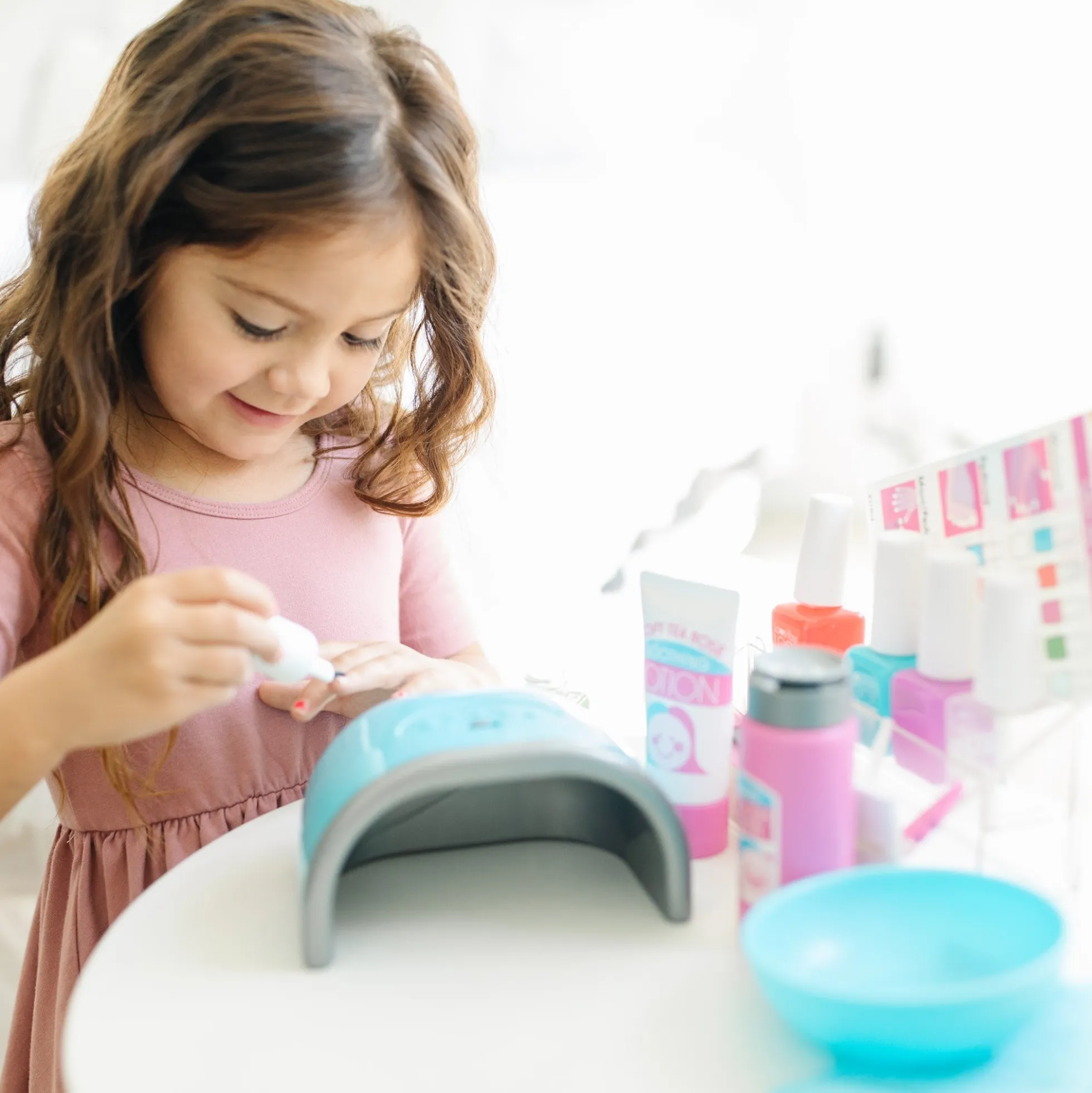 Love Your Look Pretend Nail Care Play Set (Mess-Free - No Real Cosmetics)