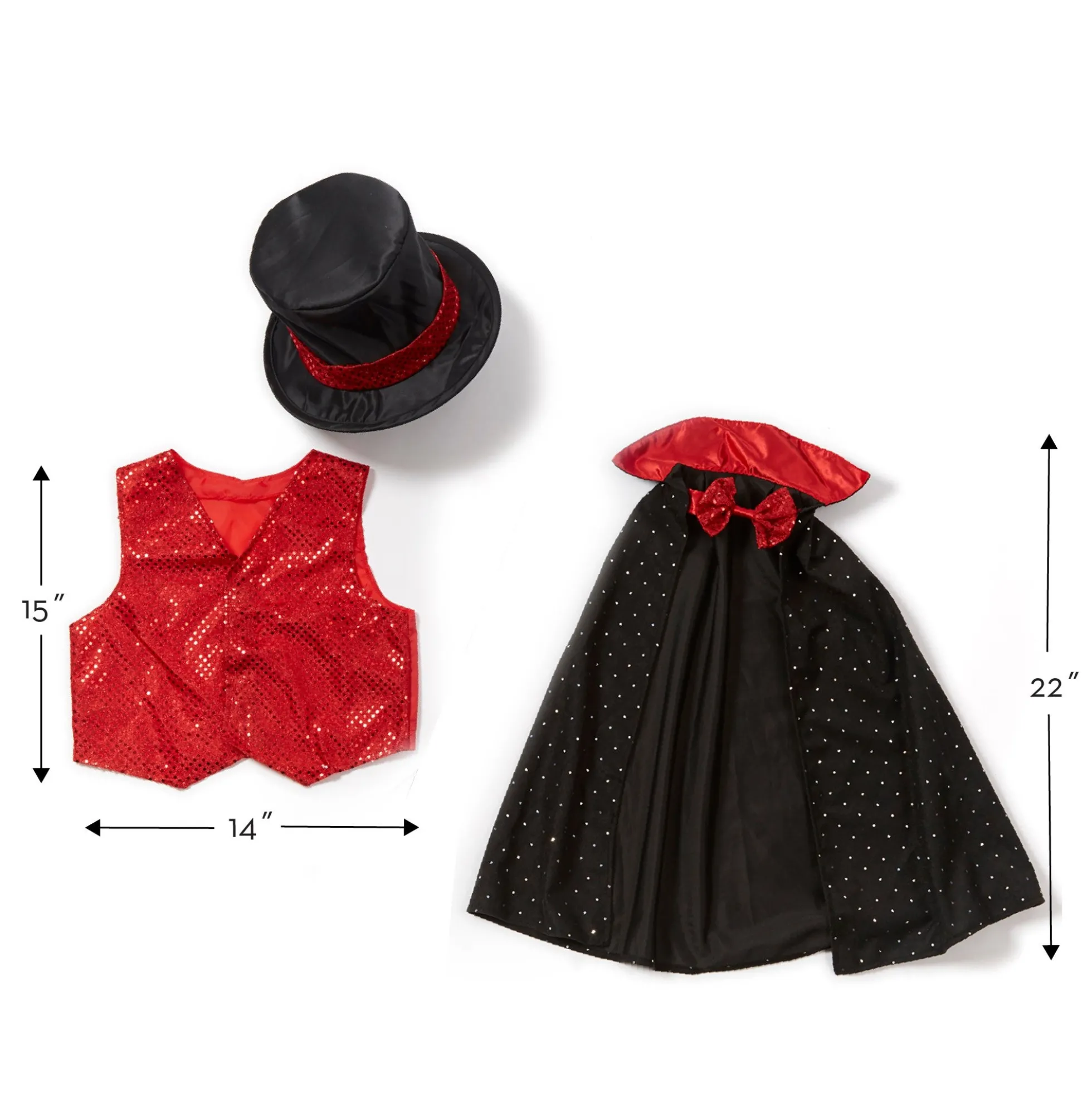 Magician Costume Role Play Set