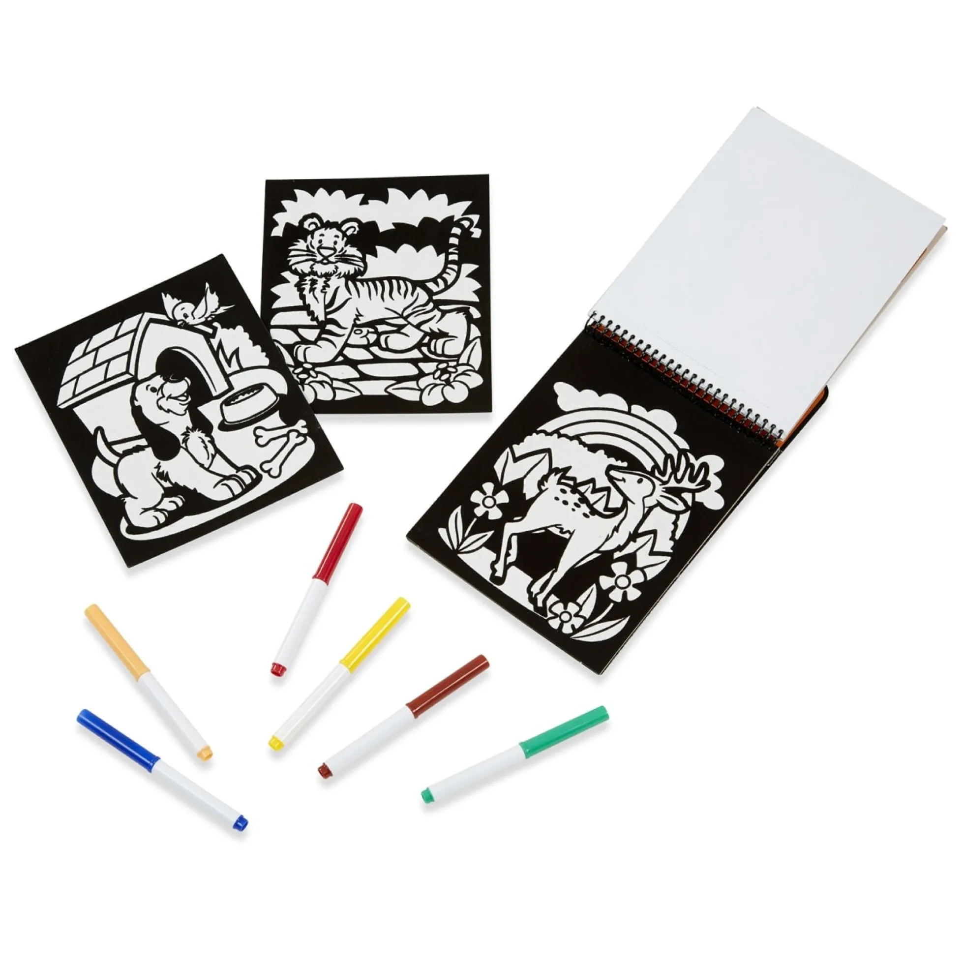 Magic Velvet Animal Scenes - On the Go Travel Activity