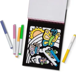 Magic Velvet Butterfly Scenes - On the Go Travel Activity