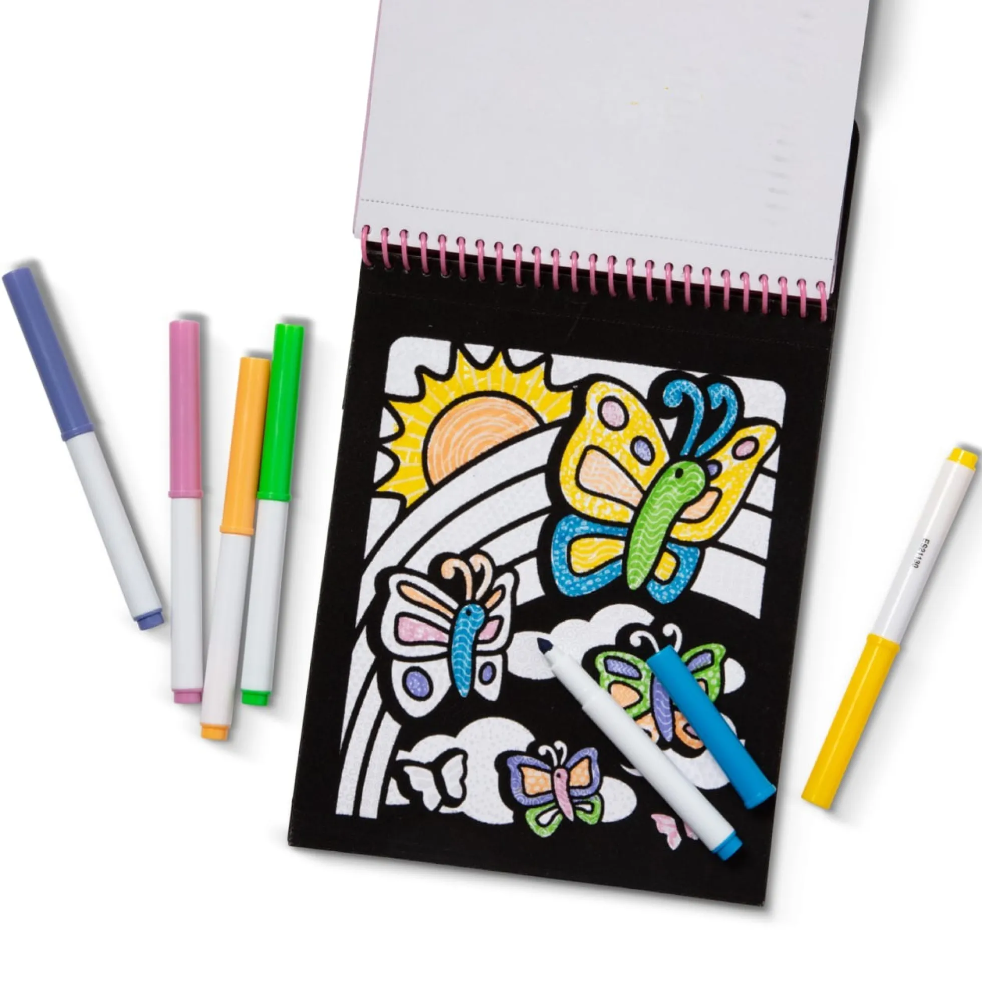 Magic Velvet Butterfly Scenes - On the Go Travel Activity