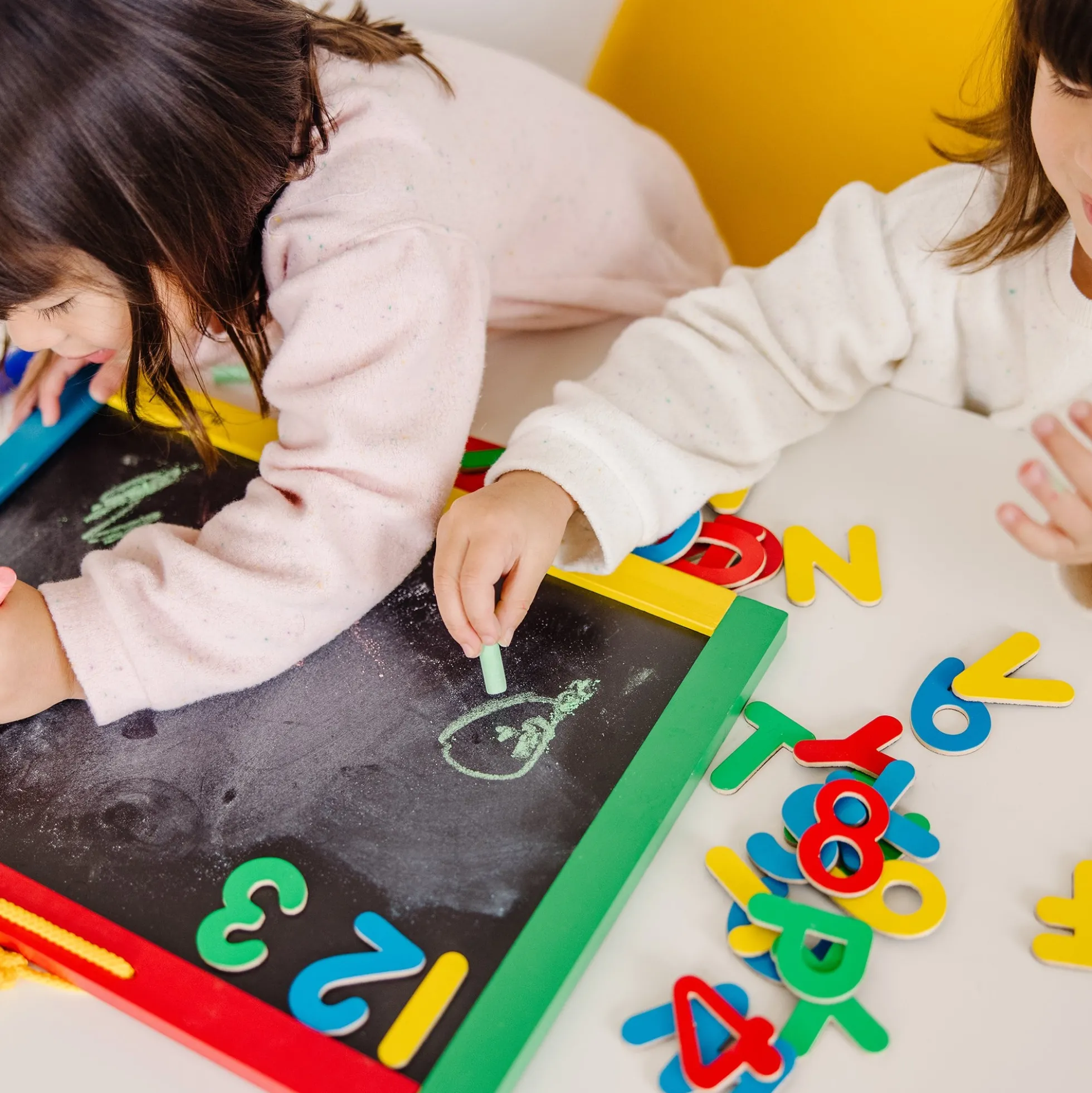Magnetic Chalkboard & Dry-Erase Board (Uppercase)
