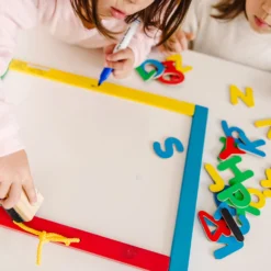 Magnetic Chalkboard & Dry-Erase Board (Uppercase)
