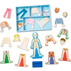 Magnetic Human Body Play Set