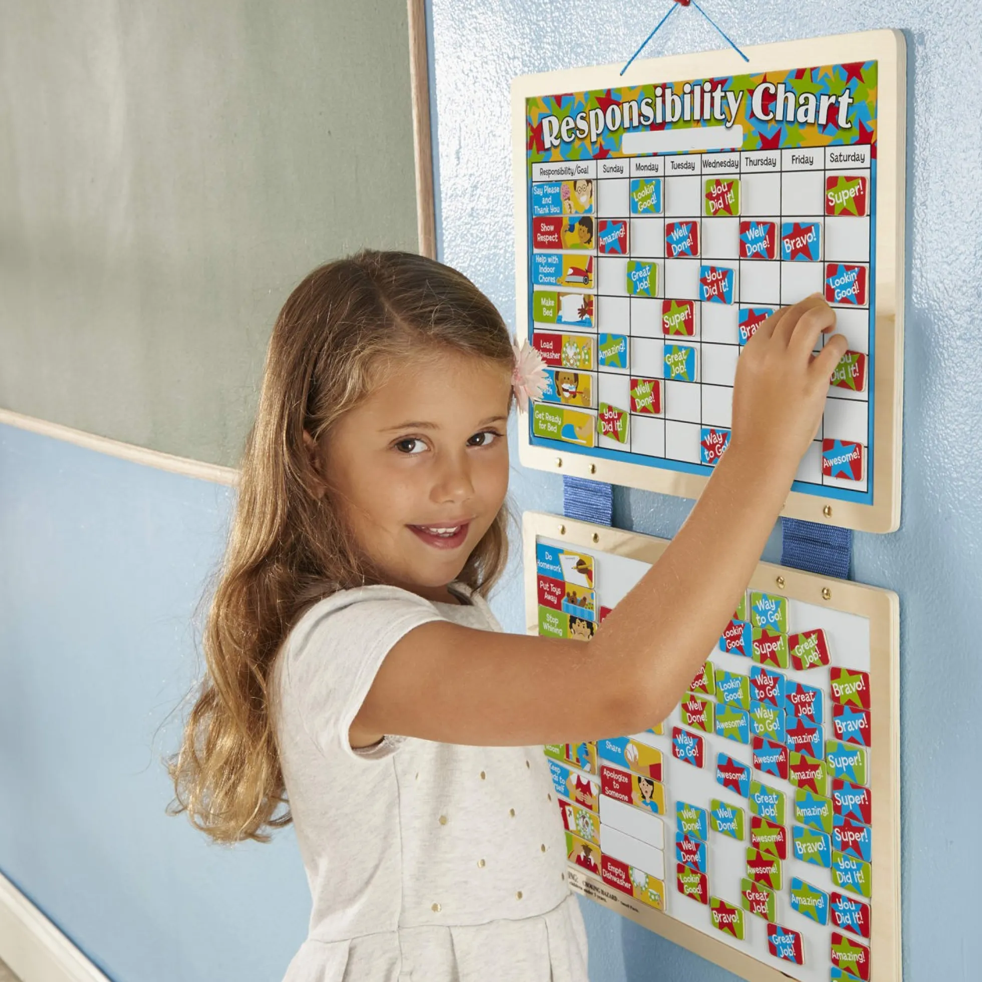 Magnetic Responsibility Chart - Chore Chart