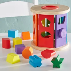 Match and Roll Shape Sorter