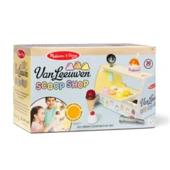 Melissa & Doug x Van Leeuwen Wooden Ice Cream Counter