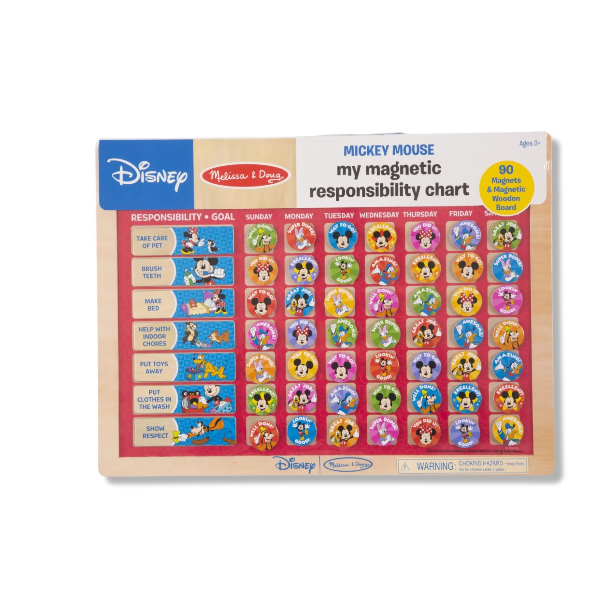 Mickey Mouse My Magnetic Responsibility Chart