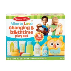 Mine to Love Changing & Bathtime Play Set